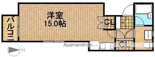 カーサ・エスタシオン【2階】の間取り