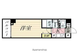 神奈川県川崎市川崎区京町2丁目【マンション】の間取り