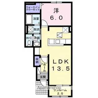 グレイス【1階】の間取り