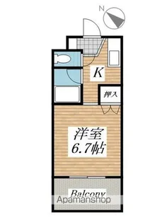 プレアール戸畑駅東【101号室】の間取り