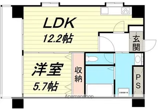 ルヴール【201号室】の間取り