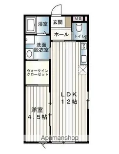 BOX−M WEST【2階】の間取り