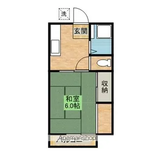 新妻ハイツ【2階】の間取り