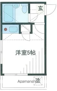 ドミシール吉祥寺A【103号室】の間取り