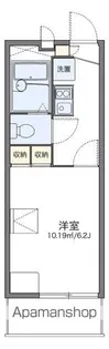 レオパレスFELIX【203号室】の間取り