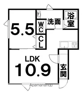 ビジネス・Ⅱ【1階】の間取り