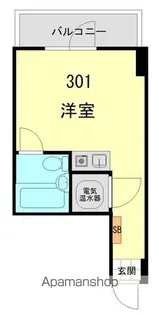 グレイス大森海岸【3階】の間取り