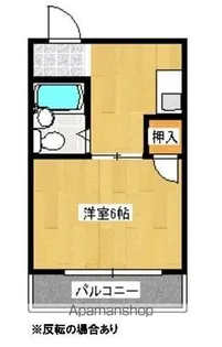 バルク美里【2階】の間取り