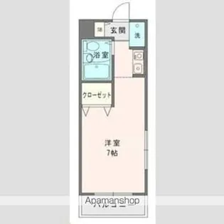 サンハイツ習志野【2階】の間取り