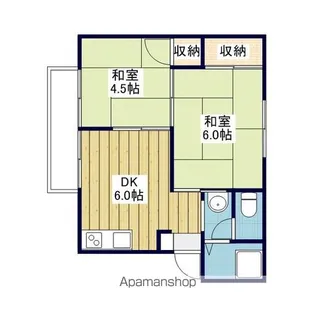 ABCハイム志津川【2階】の間取り