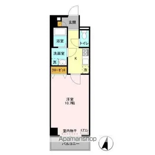 エキスポコンフォート Ⅱ【1階】の間取り