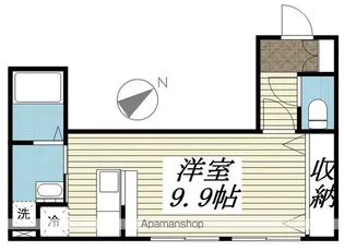 アマン幸町【3階】の間取り