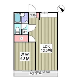 メゾンド・ビューティー【2階】の間取り