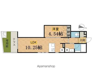 アリエッタ八王子【1階】の間取り
