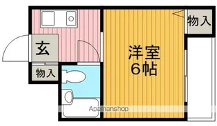 豊中ニューハイツ【3階】の間取り