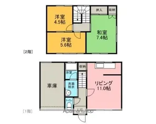 SYハイツ21【B号室】の間取り