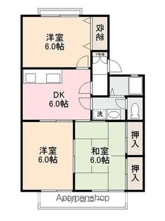 ファミール三木【B101号室】の間取り