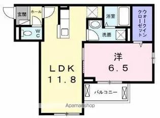 ブローテ【1階】の間取り