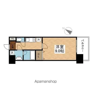 GRAND SOLEILⅢ【706号室】の間取り