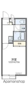 レオパレスリンネル【201号室】の間取り