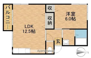 ルグランわごう【2階】の間取り