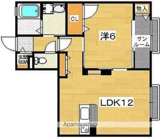 ROSE COURT【1階】の間取り
