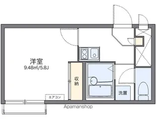 レオネクスト朱音【1階】の間取り