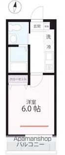 ハーミットクラブハウスPONTE BANDOO【1階】の間取り