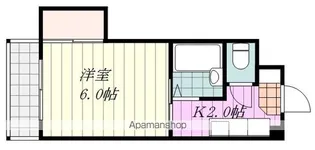 ふなだハイツ【205号室】の間取り