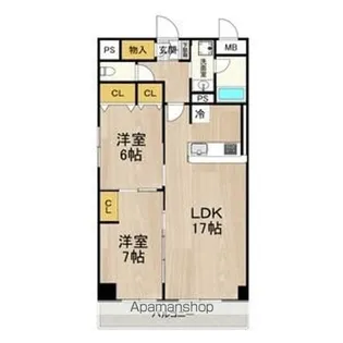 インプルーブ金山【7階】の間取り