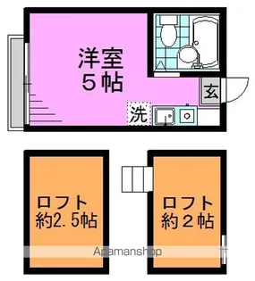 南阿佐ヶ谷ハイム【1階】の間取り