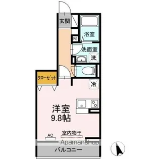 ドルフオーベン【3階】の間取り
