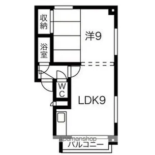 三友ハイツ【3階】の間取り