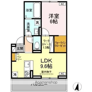 オーガスタ【2階】の間取り