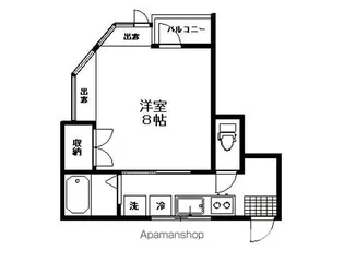 アカデミーハイツ国見【101号室】の間取り