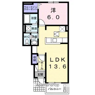 エーデル・ガーデンⅡ【1階】の間取り