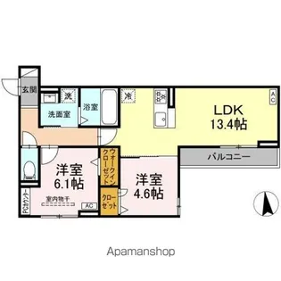 グランカメリア【2階】の間取り