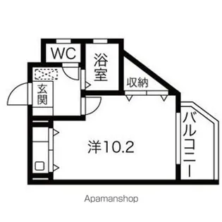 シティライフ池下【401号室】の間取り