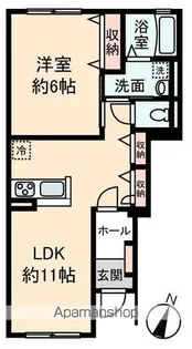 メゾンOTO【1階】の間取り