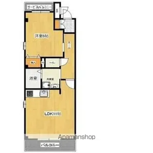 愛知県名古屋市名東区猪子石原3丁目【マンション】の間取り