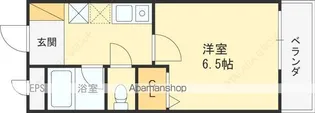 サンキプラザ今米【2階】の間取り