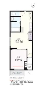 QUIET CRAB HOUSE CENTRO【1階】の間取り