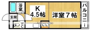 プルメリア【4階】の間取り