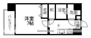 プロシード豊田【6階】の間取り