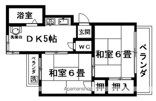 ドリームマンション【201号室】の間取り