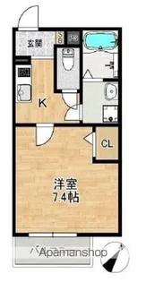 ALEGRIA姫路東【1階】の間取り