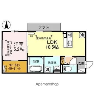 フェアリー B【1階】の間取り