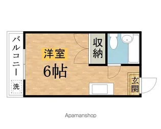 東京都八王子市大和田町7丁目【アパート】の間取り