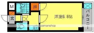 マンションキャッスル【10階】の間取り