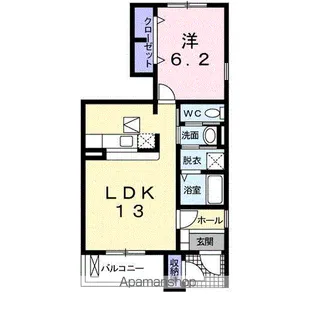 アークヒルズⅡ【103号室】の間取り